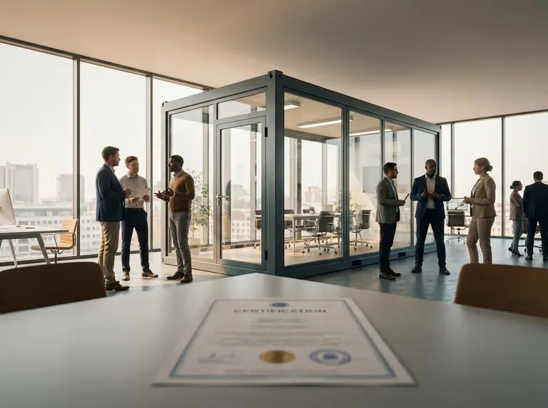 Сертификат на блок-контейнеры